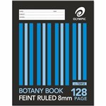 OLYMPIC T2812 BOTANY BOOK 8MM RULED 55GSM 128 PAGE 225 X 175MM