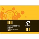 OLYMPIC SK60 SKETCH BOOK TOP OPEN 110GSM 25 LEAF A3