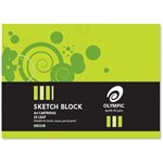 OLYMPIC SK70 SKETCH BOOK TOP OPEN 110GSM 25 LEAF A4