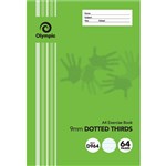OLYMPIC D964I EXERCISE BOOK 9MM DOTTED THIRDS 55GSM 64 PAGE A4