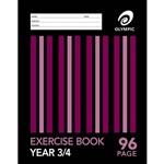 OLYMPIC EY39 EXERCISE BOOK YEAR 34 12MM RULED 55GSM 96 PAGE A4
