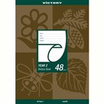 VICTORY EXQ105 BOTANY BOOK A4 48 PAGE QUEENSLAND RULING YEAR 2