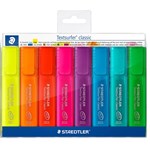 STAEDTLER 364 TEXTSURFER CLASSIC HIGHLIGHTER CHISEL ASSORTED PACK 8