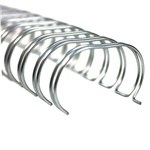 GOLD SOVEREIGN WIRE BINDING COMB 34 LOOP 16MM A4 SILVER BOX 50