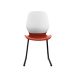 SYLEX KALEIDO CHAIR CANTILEVER LEGS RED