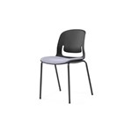 SYLEX PALLETE CHAIR 4 LEG FRAME NO ARMS GREY