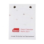 SASCO THCR DESK CALENDAR REFILL TOP PUNCH