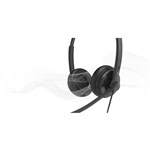 YEALINK YHS34 DUAL WIRED HEADSET QD BLACK