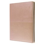 COLLINS VANESSA NOTEBOOK WIRO BOUND A5 RULED ROSE GOLD