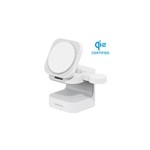 COMSOL QI2 MAGNETIC WIRELESS CHARGING 3IN1 DOCK WHITE