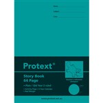 PROTEXT PREMIUM STORY BOOK PLAINQLD RULED YEAR 2 64 PAGE 330 X 240MM PLATIPUS ASSORTED