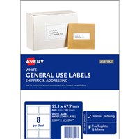 Address  General Use Labels
