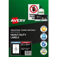 Heavy Duty Labels