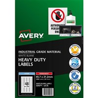 Heavy Duty Labels