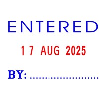 Self Inking Date Stamps